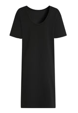 HENNY TSHRIT DRESS - BLACK