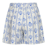 MIE SHORTS - CREME BLUE MUSSEL