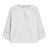 RIKKE BALLOON BLOUSE - WHITE