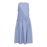RIKKE NS DRESS - BLUE CHECKS