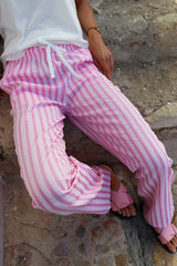 SISSI PANTS - PINK STRIPE
