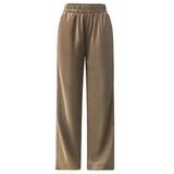 TIKI WIDE PANTS - BROWN