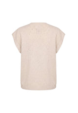FRIDA ONECK VEST - CREME