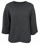 ANNIZ ONECK BLOUSE - BLACK