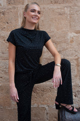 ALMA-TOP - BLACK BLACK SIMILI