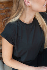 ALMA-U-TSHIRT - BLACK