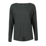 ALMA-LS-TOP (FLEECE) - DUSTY ARMY