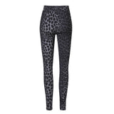 ALMA LEGGINGS (FLEECE) - DARK GRAY LEO