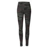 ALMA LEGGINGS (FLEECE) - DUSTY CAMO DARK BROWN
