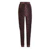 ALMA-PANTS - BORDEAUX LUX LEO
