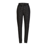 ALMA-PANT - BLACK GOLD HEART