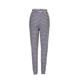 ALMA-PANT - BLUE CREME STRIPE