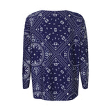 ALMA-LS-TOP - BLUE SCARF