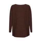 ALMA-LS-TOP - ESPRESSO STRIPE