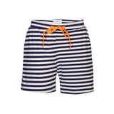 ALMA-SHORTS - BLUE CREME STRIPE