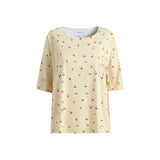 ALMA-TSHIRT - YELLOW CHERRY