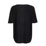 ALMA-TSHIRT - DARK GREY LEO