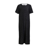 ALMA-TSHIRT-DRESS - DARK GREY LEO