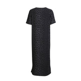 ALMA-TSHIRT-DRESS - DARK GREY LEO