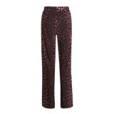 ALMA-WIDE-PANTS - BORDEAUX LUX LEO