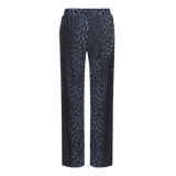 ALMA-WIDE-PANTS - DUSTY NAVY LEO