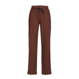 ALMA-WIDE PANTS - BROWN BLACK HEART