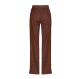ALMA-WIDE PANTS - BROWN BLACK HEART
