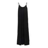 ALMA-LONG-STRAP-DRESS - BLACK