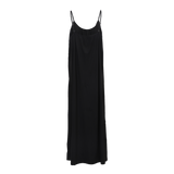 ALMA-LONG-STRAP-DRESS - BLACK