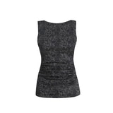 ALMA-TURN-TOP - BLACK LACE