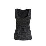 ALMA-TURN-TOP - BLACK LACE