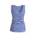 STRIPE IVORY COBOLT