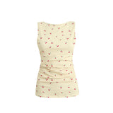 ALMA-TURN-TOP - YELLOW CHERRY