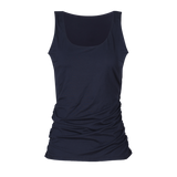 ALMA-TURN-TOP - DUSTY NAVY