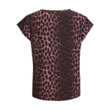 ALMA-U-TSHIRT - BORDEAUX LUX LEO