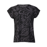 ALMA-U-TSHIRT - DARK GREY BLACK TIA