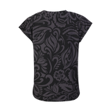 ALMA-U-TSHIRT - DARK GREY BLACK TIA