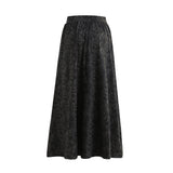 ALMA-LOOSE-SKIRT - BLACK LACE