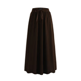 ALMA-LOOSE-SKIRT - MOCCA