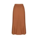 ALMA-LOOSE-SKIRT - MILK CHOCOLATE