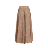 ALMA-LOOSE-SKIRT - SAND PAISLEY