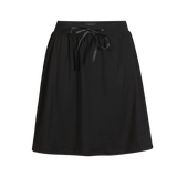 ALMA-SHORT-LOOSE-SKIRT - BLACK