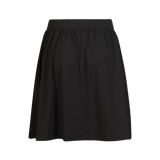 ALMA-SHORT-LOOSE-SKIRT - BLACK