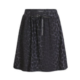 ALMA-SHORT-LOOSE-SKIRT - DARK GREY LEO