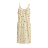 ALMA-SHORT-STRAP-DRESS - YELLOW CHERRY