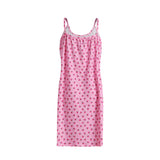 ALMA-SHORT-STRAP-DRESS - PINK WATERMELON