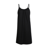 ALMA-SHORT-STRAP-DRESS - BLACK