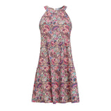 ALMA-ANNI-DRESS - PINK PAISLEY