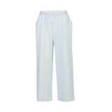 ALMA-CULOTTE-PANTS - L. BLUE CREME SMALL STRIPE