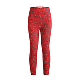 ALMA-PANTS (KIDS) - CANDYCANE RED